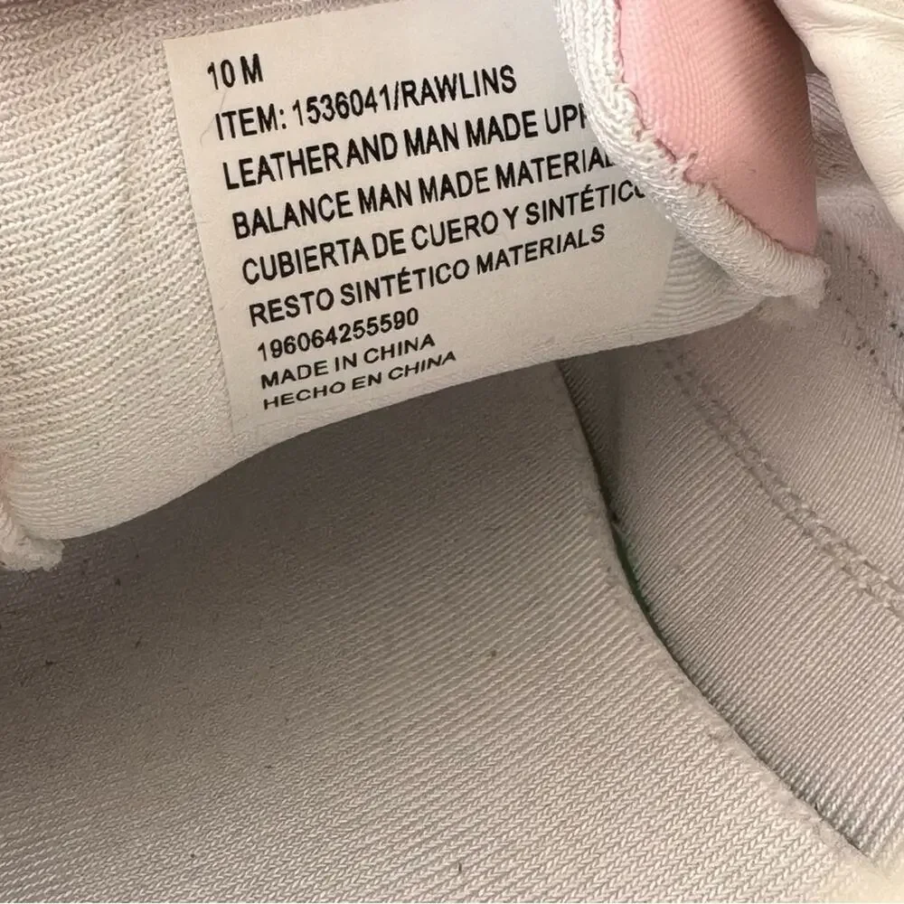 Tretorn Rawlings Blush Pink Retro Sneaker 10